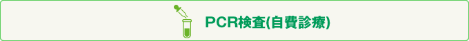 PCR検査(自費診療)